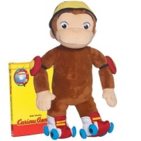 Curious George Roller Monkey Huggable Plush Curious George Roller Monkey Huggable Plush