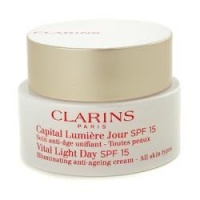 Clarins Vital Light Day Illuminating Anti-Ageing Cream SPF 15 1.7 oz / 50 ml Clarins Vital Light Day Illuminating Anti-Ageing Cream SPF 15 1.7 oz / 50 ml