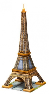 Ravensburger Eiffel Tower 216 Piece 3D Building Set Ravensburger Eiffel Tower 216 Piece 3D Building Set