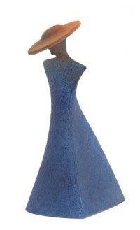 Kosta Boda Catwalk Sculpture, Madame Kosta Boda Catwalk Sculpture, Madame