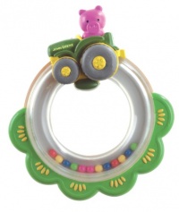 The First Years John Deere Tractor Ring Rattle