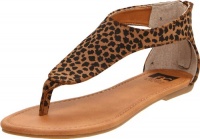 BC Footwear Women's Green-Eyed Monster Cheetah Thong Sandal BC Footwear Women's Green-Eyed Monster Cheetah Thong Sandal