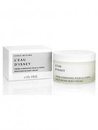 L'Eau d'Issey Body Care Body Cream. Rich, luscious cream comes in a beautiful glass jar, for intense moisturization, fragrance and pleasure. Applied with a light massaging motion, it is quickly absorbed by the skin, leaving no oily film. 7 oz. L'Eau d'Issey Body Care Body Cream. Rich, luscious cream comes in a beautiful glass jar, for intense moisturization, fragrance and pleasure. Applied with a light massaging motion, it is quickly absorbed by the skin, leaving no oily film. 7 oz.