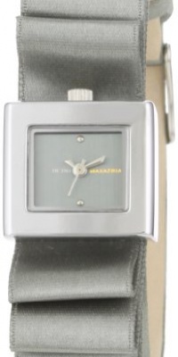 BCBGMAXAZRIA Women's BG6341 Analog Eclectic Mini Plisse' Grey Dial Watch BCBGMAXAZRIA Women's BG6341 Analog Eclectic Mini Plisse' Grey Dial Watch