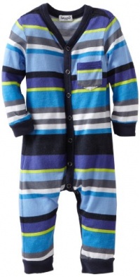 Splendid Littles Baby-boys Infant Pensacola Stripe Playsuit, Wave Jumper, 3-6 Months