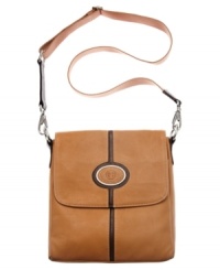 The ideal style for your busiest days. This crossbody design from Giani Bernini holds all your necessities in a perfectly portable silhouette that's ready to go at a moment's notice. The ideal style for your busiest days. This crossbody design from Giani Bernini holds all your necessities in a perfectly portable silhouette that's ready to go at a moment's notice.