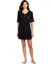 Karen Nueburger Women's Basic Henley Nightshirt