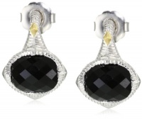 Judith Ripka Contempo Oval Stone Black Earrings Judith Ripka Contempo Oval Stone Black Earrings