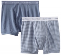 Calvin Klein Men's 2 Pack Boxer Brief, Cliff, Medium Calvin Klein Men's 2 Pack Boxer Brief, Cliff, Medium