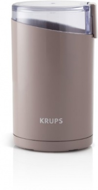 Krups F2034050 Electric Spice and Coffee Grinder with Stainless Steel Blades, Cappuccino Krups F2034050 Electric Spice and Coffee Grinder with Stainless Steel Blades, Cappuccino