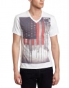 Calvin Klein Jeans Men's American Out Line Short Sleeve Tee