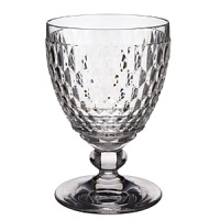 Since 1748, families the world over have turned to Villeroy & Boch for fine European porcelains. Today, they design a wealth of stemware to complement the Villeroy & Boch style. Boston is a heavy crystal glassware pattern with short stems. Since 1748, families the world over have turned to Villeroy & Boch for fine European porcelains. Today, they design a wealth of stemware to complement the Villeroy & Boch style. Boston is a heavy crystal glassware pattern with short stems.