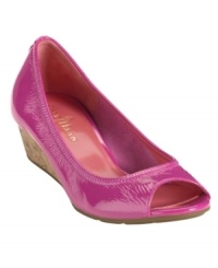 Shimmering gloss you can admire. The Air Tali wedges by Cole Haan feature sleek styling with the comfort of a wearable wedge heel and Nike AIR technology. Shimmering gloss you can admire. The Air Tali wedges by Cole Haan feature sleek styling with the comfort of a wearable wedge heel and Nike AIR technology.