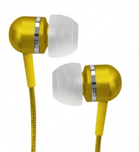 Coby Jammerz Platinum High-Performance Isolation Stereo Earphones CVEM79YEL (Yellow) Coby Jammerz Platinum High-Performance Isolation Stereo Earphones CVEM79YEL (Yellow)