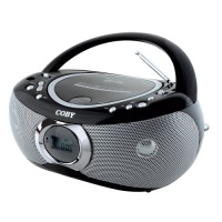 Coby MPCD455 Portable AM/FM Radio MP3 CD Player, Black Coby MPCD455 Portable AM/FM Radio MP3 CD Player, Black