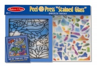 Melissa & Doug Peel and Press Stained Glass Undersea Fantasy Melissa & Doug Peel and Press Stained Glass Undersea Fantasy