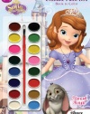 Disney Junior Sofia the First: Almost Royal: Ultimate Paint Box Book to Color