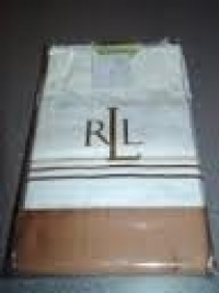 Ralph Lauren Glen Plaid Suite Camel & White Frame Standard Sham Ralph Lauren Glen Plaid Suite Camel & White Frame Standard Sham