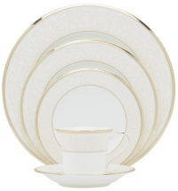 Noritake White Palace 20-Piece Dinnerware Place Setting, Service for 4 Noritake White Palace 20-Piece Dinnerware Place Setting, Service for 4