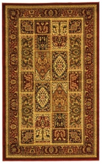 Safavieh Lyndhurst Collection LNH217B Red Area Rug, 3-Feet 3-Inch by 5-Feet 3-Inch Safavieh Lyndhurst Collection LNH217B Red Area Rug, 3-Feet 3-Inch by 5-Feet 3-Inch