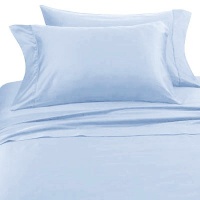 Blue Hotel Spa Collection 4 piece Sheet Set - 300 Thread Count - 100 Percent Cotton - Queen Size Blue Hotel Spa Collection 4 piece Sheet Set - 300 Thread Count - 100 Percent Cotton - Queen Size