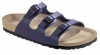 Birkenstock Women's Florida Birko Flor Sandals,Blue Birko Flor,38 N EU