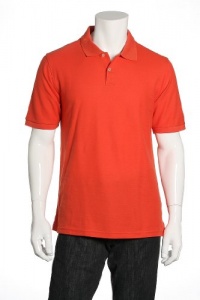 Club Room Solid Paprika Polo Shirt Club Room Solid Paprika Polo Shirt