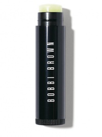 Inspired by Bobbi's friendship with baseball legend Yogi Berra. This clear lip balm comforts and moisturizes lips and offers the convenience of a swivel-up stick. A combination of Petrolatum, Candelilla Wax and Beeswax forms a barrier that holds moisture to the skin, while natural oils condition the skin to improve the look and feel of lips. Inspired by Bobbi's friendship with baseball legend Yogi Berra. This clear lip balm comforts and moisturizes lips and offers the convenience of a swivel-up stick. A combination of Petrolatum, Candelilla Wax and Beeswax forms a barrier that holds moisture to the skin, while natural oils condition the skin to improve the look and feel of lips.