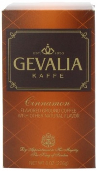Gevalia Cinnamon Ground Coffee, 8-Ounce Packages (Pack of 3) Gevalia Cinnamon Ground Coffee, 8-Ounce Packages (Pack of 3)