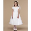 Us Angels Plus Size Girls White Communion Dress 12.5