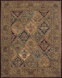 Multi Color Nourison Jaipur 7'9x9'9 Traditional Rectangle Area Rug from RugPal.com Multi Color Nourison Jaipur 7'9x9'9 Traditional Rectangle Area Rug from RugPal.com
