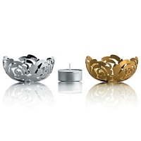 Tealight holder in 18/10 stainless steel mirror polished. Designed by Marta Sansonic. Tealight holder in 18/10 stainless steel mirror polished. Designed by Marta Sansonic.