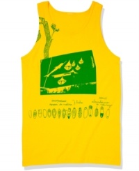 Get back to nature. Show off your earthy side in this comfortable graphic tank from American Rag. Get back to nature. Show off your earthy side in this comfortable graphic tank from American Rag.