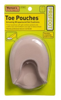 Profoot Toe Pouch Toe Cushions, Womens, 1 pair Profoot Toe Pouch Toe Cushions, Womens, 1 pair
