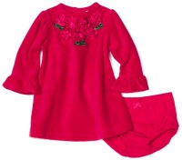 Hartstrings Baby-Girls Newborn Velour Rose Dress, Red, 3-6 Months Hartstrings Baby-Girls Newborn Velour Rose Dress, Red, 3-6 Months