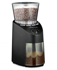 For café pros and coffee connoisseurs, it's freshly ground coffee or nothing at all. This exceptional burr grinder gives you complete ground control with a wide range of fineness setting, all the while retaining the maximum aroma and flavor of your favorite beans. One-year warranty. Model 560. For café pros and coffee connoisseurs, it's freshly ground coffee or nothing at all. This exceptional burr grinder gives you complete ground control with a wide range of fineness setting, all the while retaining the maximum aroma and flavor of your favorite beans. One-year warranty. Model 560.