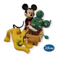 Knot A Prob Disney Mickey And Pluto 2010 Hallmark Ornament - QXD1006 Knot A Prob Disney Mickey And Pluto 2010 Hallmark Ornament - QXD1006