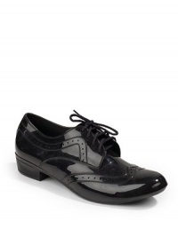 THE LOOKA collaboration with Alexandre HerchcovitchOxford-inspired designSolid color Melflex plastic upperLace-up closureCap toeMelflex plastic heel, ¾ (20mm)THE MATERIALMelflex plastic upperMelflex lining and soleORIGINMade in BrazilOUR FIT MODEL RECOMMENDS ordering true whole size; ½ sizes should order the next whole size down. THE LOOKA collaboration with Alexandre HerchcovitchOxford-inspired designSolid color Melflex plastic upperLace-up closureCap toeMelflex plastic heel, ¾ (20mm)THE MATERIALMelflex plastic upperMelflex lining and soleORIGINMade in BrazilOUR FIT MODEL RECOMMENDS ordering true whole size; ½ sizes should order the next whole size down.