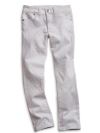 GUESS Kids Girls Big Girl Daredevil Skinny Dot Jeans, WHITE (12) GUESS Kids Girls Big Girl Daredevil Skinny Dot Jeans, WHITE (12)