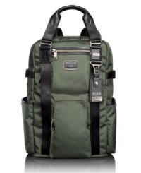 A tote and backpack all in one, this versatile bag quickly converts to whatever the day calls for, but either way there's room for all of life's essentials in the roomy main compartment, which offers organizer pockets, pen loops and more. 5-year warranty. A tote and backpack all in one, this versatile bag quickly converts to whatever the day calls for, but either way there's room for all of life's essentials in the roomy main compartment, which offers organizer pockets, pen loops and more. 5-year warranty.