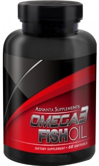 Advanta Supplements Omega3 Fish Oil, 60 Softgels (Pharmaceutical Grade Omega-3) Advanta Supplements Omega3 Fish Oil, 60 Softgels (Pharmaceutical Grade Omega-3)