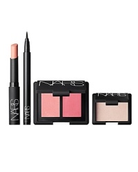 Exploding on the scene like a comet, Edie Sedgwick was the quintessential sixties 'It Girl,' and Andy Warhol's most memorable muse. Presented in an authentic 16mm film canister, NARS celebrates Sedgwick's iconic style with superstar essentials. Your world is your screen test. Gift set includes: Film Star Pure Matte Lipstick ('60s nude pink), Edie Eyeshadow (cream with a little bit of shimmer), Carpates Eyeliner Stylo (black), and Deep Throat / Amour Blush Duo (shimmering, sheer peach and matte, peachy pink). Exploding on the scene like a comet, Edie Sedgwick was the quintessential sixties 'It Girl,' and Andy Warhol's most memorable muse. Presented in an authentic 16mm film canister, NARS celebrates Sedgwick's iconic style with superstar essentials. Your world is your screen test. Gift set includes: Film Star Pure Matte Lipstick ('60s nude pink), Edie Eyeshadow (cream with a little bit of shimmer), Carpates Eyeliner Stylo (black), and Deep Throat / Amour Blush Duo (shimmering, sheer peach and matte, peachy pink).