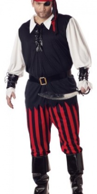 California Costumes Men's Cutthroat Pirate Costume