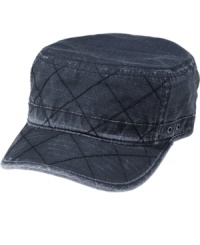 Pad your wardrobe. This quilted hat from American Rag is the perfect accessory to stylishly cap-off any outfit. Pad your wardrobe. This quilted hat from American Rag is the perfect accessory to stylishly cap-off any outfit.