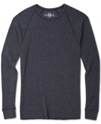 Add warmth to any look with this comfortable slub thermal t-shirt from American Rag. Add warmth to any look with this comfortable slub thermal t-shirt from American Rag.