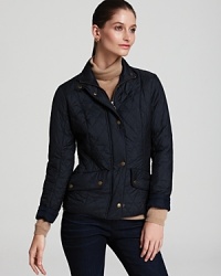 Barbour Flyweight Cavalry Quilted Jacket Barbour Flyweight Cavalry Quilted Jacket