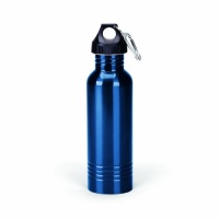 Design For Living 25-Ounce Stainless Steel Bottom Ridge Water Bottle, Blue Design For Living 25-Ounce Stainless Steel Bottom Ridge Water Bottle, Blue
