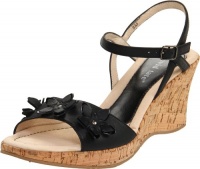 David Tate Women's Flower Ankle-Strap Sandal