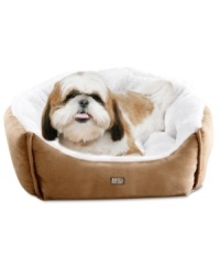 Micro-suede bed by Animal Planet is what your pet has been requesting (if it can talk). This pillow soft bed features silky plush lining for your pets cozy nap and sleep times. Micro-suede bed by Animal Planet is what your pet has been requesting (if it can talk). This pillow soft bed features silky plush lining for your pets cozy nap and sleep times.