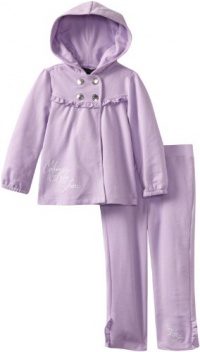 Calvin Klein Girls 2-6X Two Pieces Set Calvin Klein Girls 2-6X Two Pieces Set